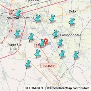 Mappa Via San Marco, 35020 Sant'Angelo di Piove di Sacco PD, Italia (4.24385)