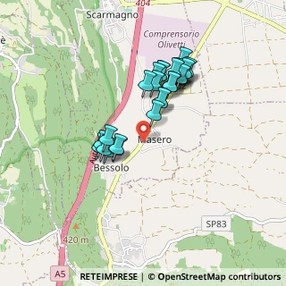 Mappa Strada Romano Montalenghe, 10010 Scarmagno TO, Italia (0.76296)