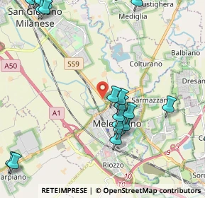 Mappa Strada Statale, 20098 San Giuliano milanese MI, Italia (2.7515)