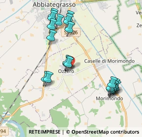 Mappa Via Fratelli Rosselli, 20080 Ozzero MI, Italia (2.033)