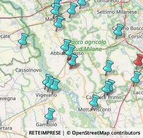 Mappa Via Fratelli Rosselli, 20080 Ozzero MI, Italia (9.3005)