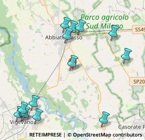 Mappa Via Fratelli Rosselli, 20080 Ozzero MI, Italia (5.49286)