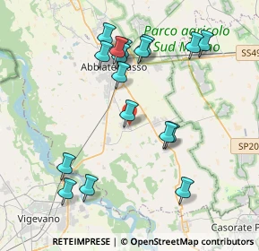 Mappa Via Fratelli Rosselli, 20080 Ozzero MI, Italia (4.01529)