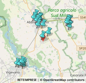 Mappa Via Fratelli Rosselli, 20080 Ozzero MI, Italia (4.3345)