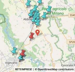 Mappa Via Fratelli Rosselli, 20080 Ozzero MI, Italia (4.3535)