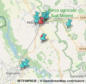 Mappa Via Fratelli Rosselli, 20080 Ozzero MI, Italia (3.81727)