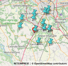 Mappa Via Carlo Marx, 20058 Zibido San Giacomo MI, Italia (6.594)