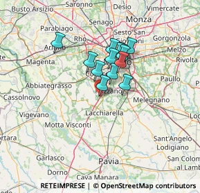 Mappa Via Carlo Marx, 20080 Zibido San Giacomo MI, Italia (9.29615)