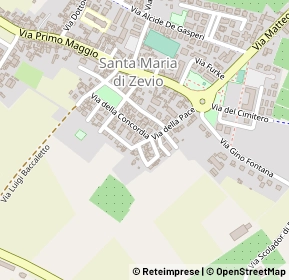 Mappa Via della Pace, 37059 Zevio VR, Italia (0.18333)