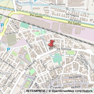 Mappa Via Stazione, 68, 26013 Crema, Cremona (Lombardia)