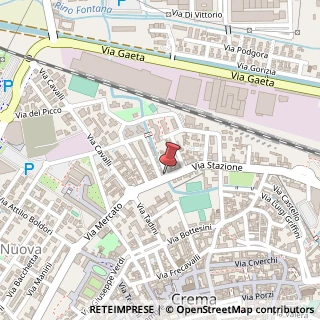 Mappa Via Stazione, 86, 26013 Crema, Cremona (Lombardia)
