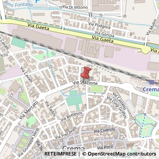 Mappa Via Stazione Ang, 26013 Crema, Cremona (Lombardia)