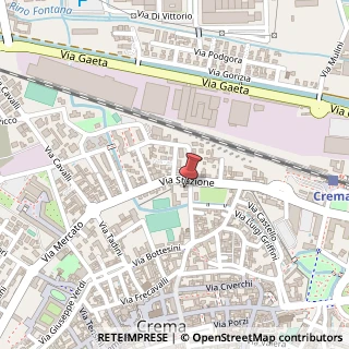 Mappa Via Santa Chiara, 11a, 26013 Crema, Cremona (Lombardia)