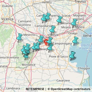 Mappa Via G. Garibaldi, 35020 Ponte San Nicolò PD, Italia (15.28789)