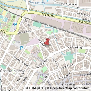 Mappa Via Cavalli, 22, 26013 Crema, Cremona (Lombardia)