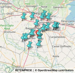 Mappa Piazza Battisti Cesare, 25024 Leno BS, Italia (10.495)