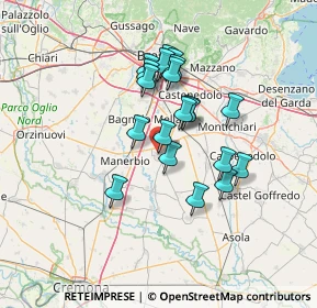Mappa Piazza Battisti Cesare, 25024 Leno BS, Italia (10.989)