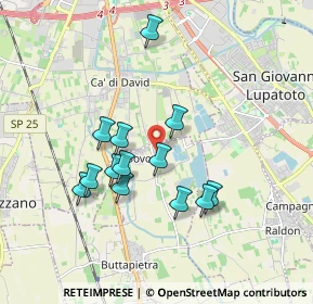 Mappa Via Elisa Salerno, 37060 Buttapietra VR, Italia (1.59077)