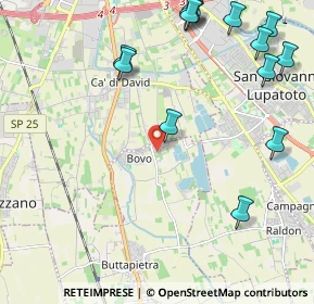 Mappa Via Elisa Salerno, 37060 Buttapietra VR, Italia (2.80071)