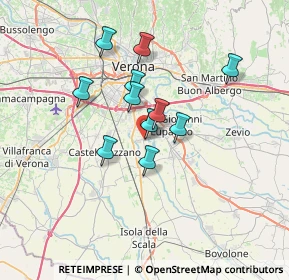 Mappa Via Elisa Salerno, 37060 Buttapietra VR, Italia (5.33182)