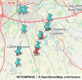 Mappa Via Elisa Salerno, 37060 Buttapietra VR, Italia (3.89917)