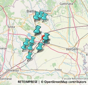 Mappa Corso Sant'Ignazio, 13048 Santhià VC, Italia (10.33118)