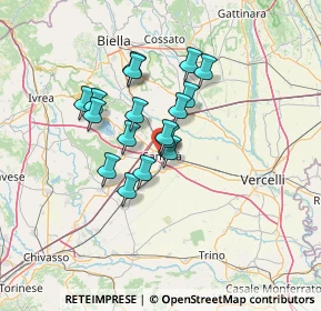Mappa Corso Sant'Ignazio, 13048 Santhià VC, Italia (10.03765)