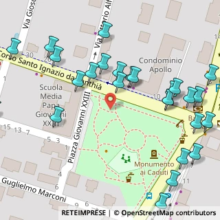 Mappa Corso Sant'Ignazio, 13048 Santhià VC, Italia (0.07308)