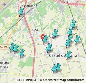 Mappa Via Chiodo, 37069 Villafranca di Verona VR, Italia (2.28688)