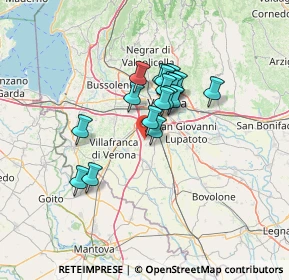 Mappa Via Chiodo, 37069 Villafranca di Verona VR, Italia (9.49611)
