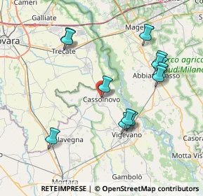 Mappa Viale delle Rimembranze, 27023 Cassolnovo PV, Italia (7.94538)