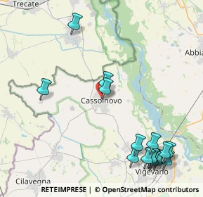 Mappa Viale delle Rimembranze, 27023 Cassolnovo PV, Italia (5.39467)
