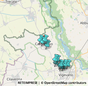 Mappa Viale delle Rimembranze, 27023 Cassolnovo PV, Italia (3.85846)