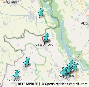 Mappa Viale delle Rimembranze, 27023 Cassolnovo PV, Italia (5.53429)
