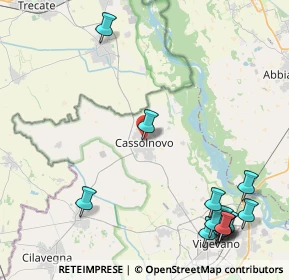 Mappa Viale delle Rimembranze, 27023 Cassolnovo PV, Italia (5.99286)