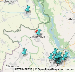 Mappa Viale delle Rimembranze, 27023 Cassolnovo PV, Italia (6.052)