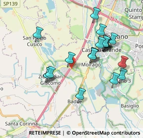 Mappa Via Giuseppe Verdi, 20080 Zibido San Giacomo MI, Italia (1.851)