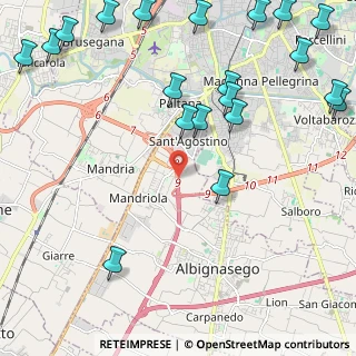 Mappa Raccordo Padova Sud, 35020 Albignasego PD, Italia (3.0985)