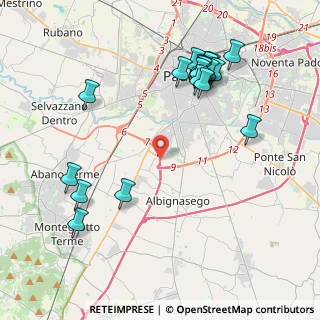 Mappa Raccordo Padova Sud, 35020 Albignasego PD, Italia (4.616)