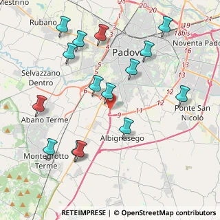 Mappa Raccordo Padova Sud, 35020 Albignasego PD, Italia (4.554)