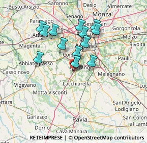 Mappa Via Fratelli Cervi, 20080 Zibido San Giacomo MI, Italia (11.57)