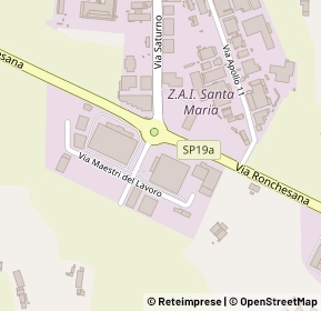 Mappa Via Invalidi del Lavoro, 37059 Zevio VR, Italia (0.23077)