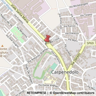 Mappa Via Fusetto, 1, 25013 Carpenedolo, Brescia (Lombardia)