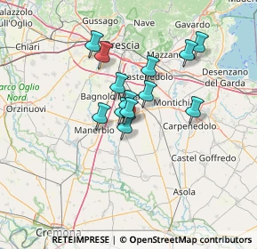 Mappa Via Michelangelo Buonarroti, 25024 Leno BS, Italia (9.94231)