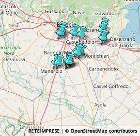 Mappa Via Michelangelo Buonarroti, 25024 Leno BS, Italia (9.77889)