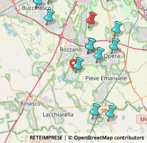 Mappa Milano 3, 20080 Basiglio MI, Italia (6.1535)