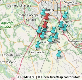 Mappa Milano 3, 20080 Basiglio MI, Italia (5.47867)