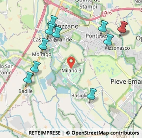 Mappa Piazza Leonardo da Vinci, 20080 Basiglio MI, Italia (2.35636)