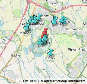 Mappa Milano 3, 20080 Basiglio MI, Italia (1.38)