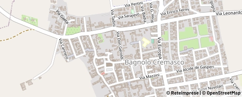 Mappa Bagnolo Cremasco